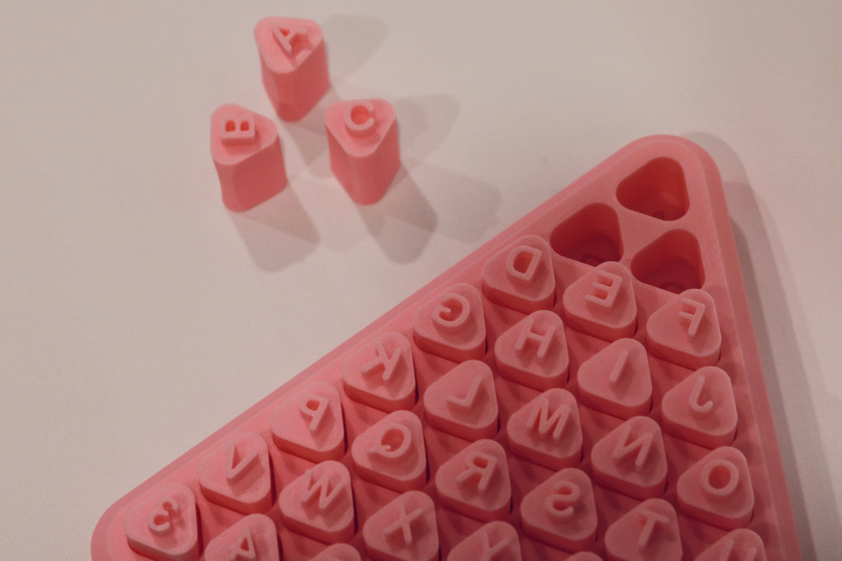 Alphabet Clay Stamp Set