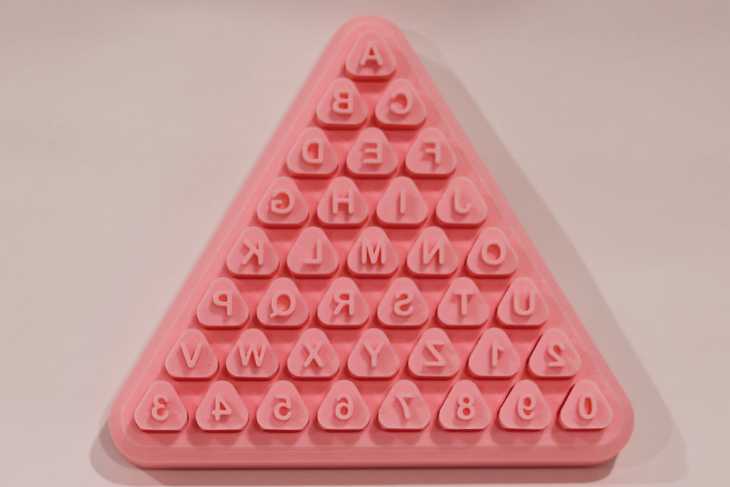 Alphabet Clay Stamp Set