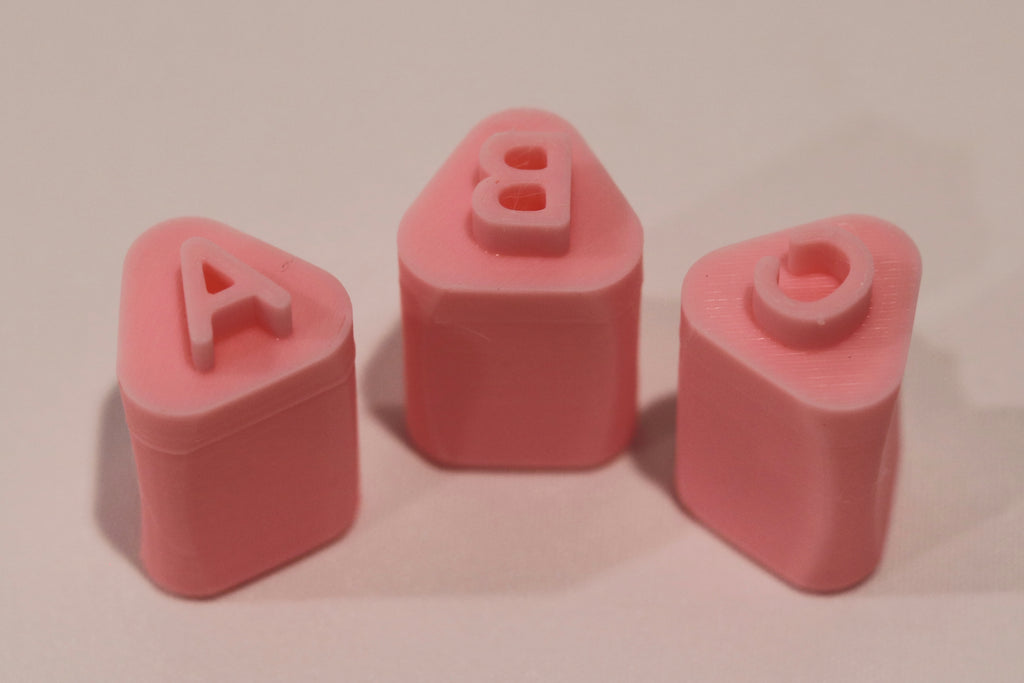 Alphabet Clay Stamp Set